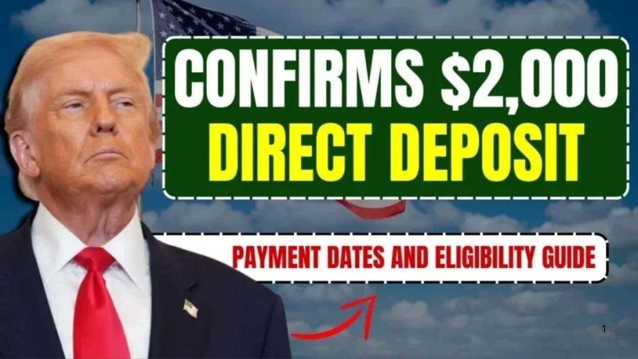 IRS Confirms $2,000 Direct Deposit for December 2025 – Payment Dates, Eligibility, and What You Need to Know